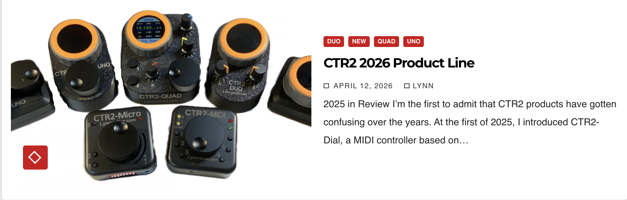 Lynovation CTR2 product line